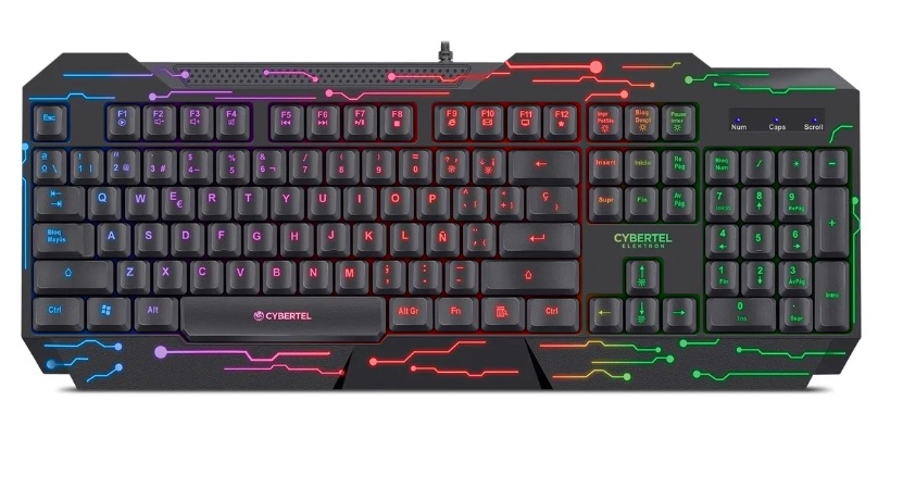 TECLADO GAMER CYBERTEL ELEKTRON K508