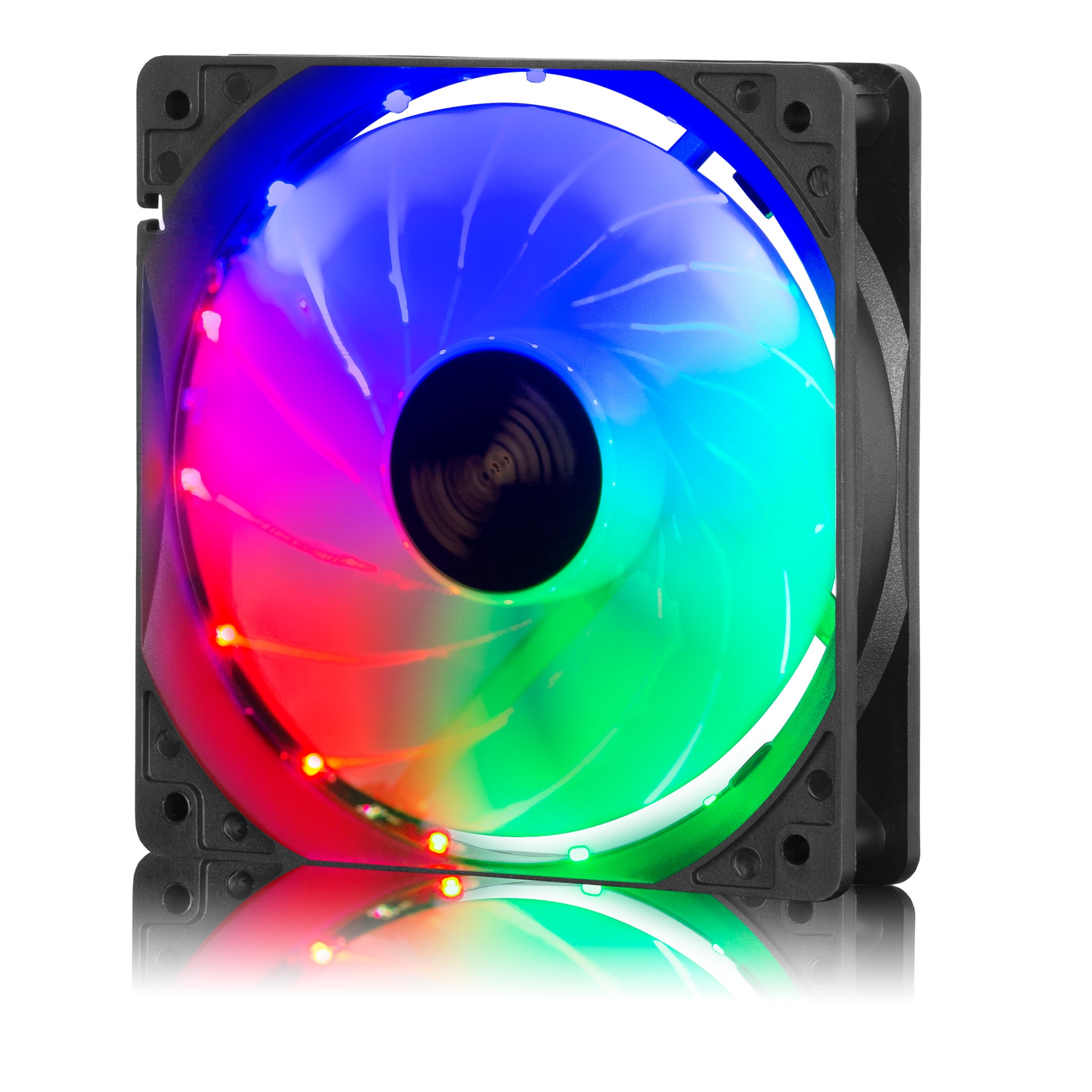 VENTILADOR PARA CASE GAMER AIRBOOM TURBINE RAINBOW AB 125