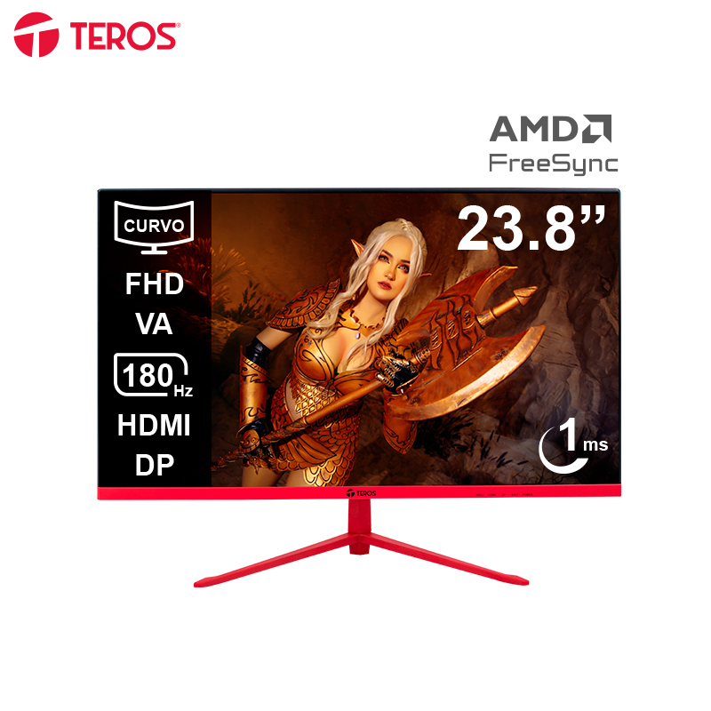 MONITOR CURVO GAMING TEROS TE-2473G