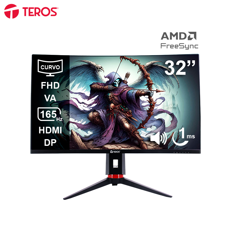 MONITOR CURVO GAMING TEROS TE-3215G