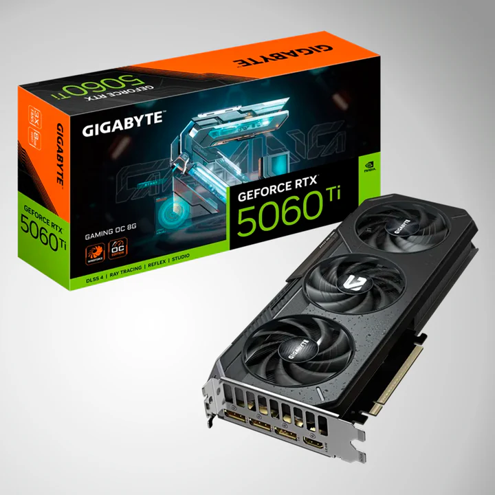 TARJETA DE VIDEO RTX5060ti de 8GB GDDR7 GIGABYTE
