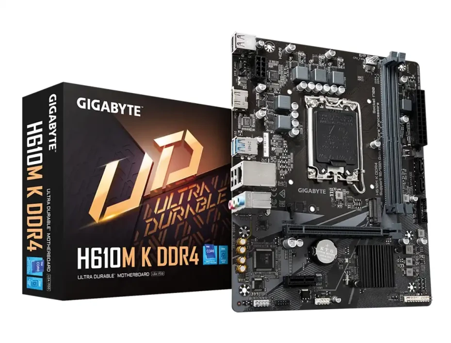 PLACA MADRE GIGABYTE H610M K DDR4 