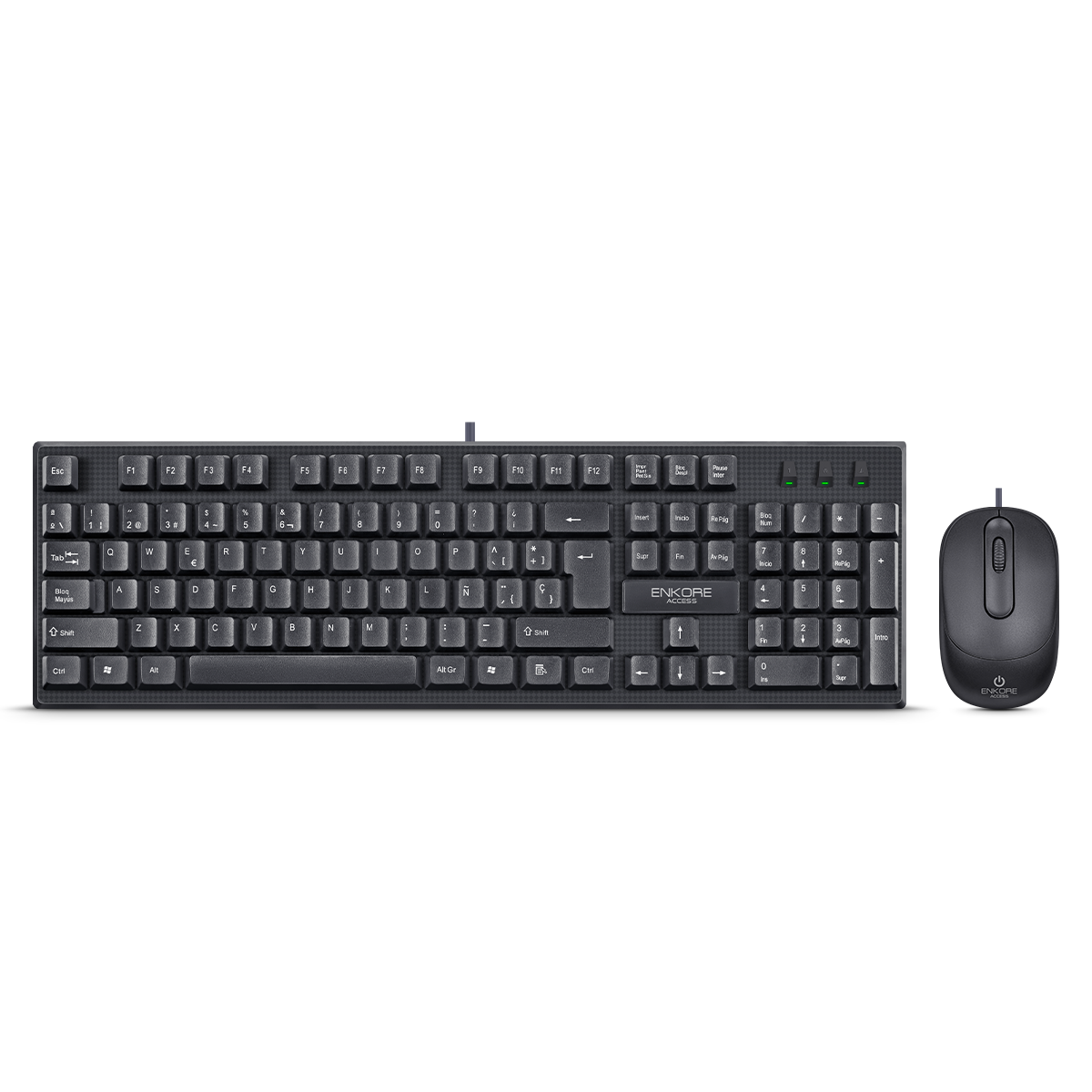KIT TECLADO + MOUSE USB ACCESS ENT 508 ENKORE