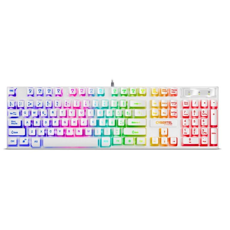 TECLADO GAMER CYBERTEL XTREME BLACK K505W